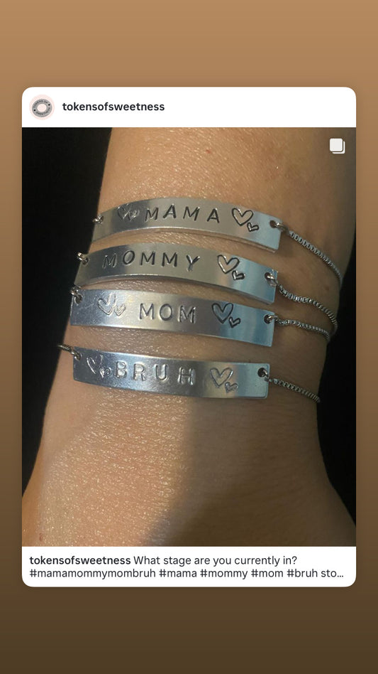 Mama to Bruh bracelet