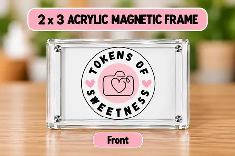 Acrylic Magnetic Frame